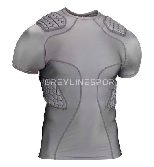 compression padded shirts