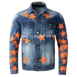 custom embroidered denim jackets wholesale oversized custom denim jackets bulk